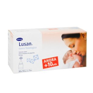 Lusan Suero fisiológico nasal monodosis 5 ml 40 ud