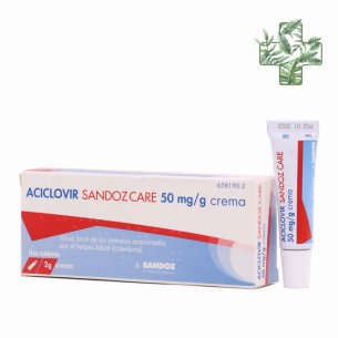 Aciclovir Sandoz Efg 50 Mg/G Crema 1 Tubo 2 G