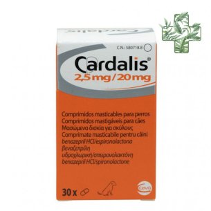 Cardalis 2,5/20mg 30 Comprimidos